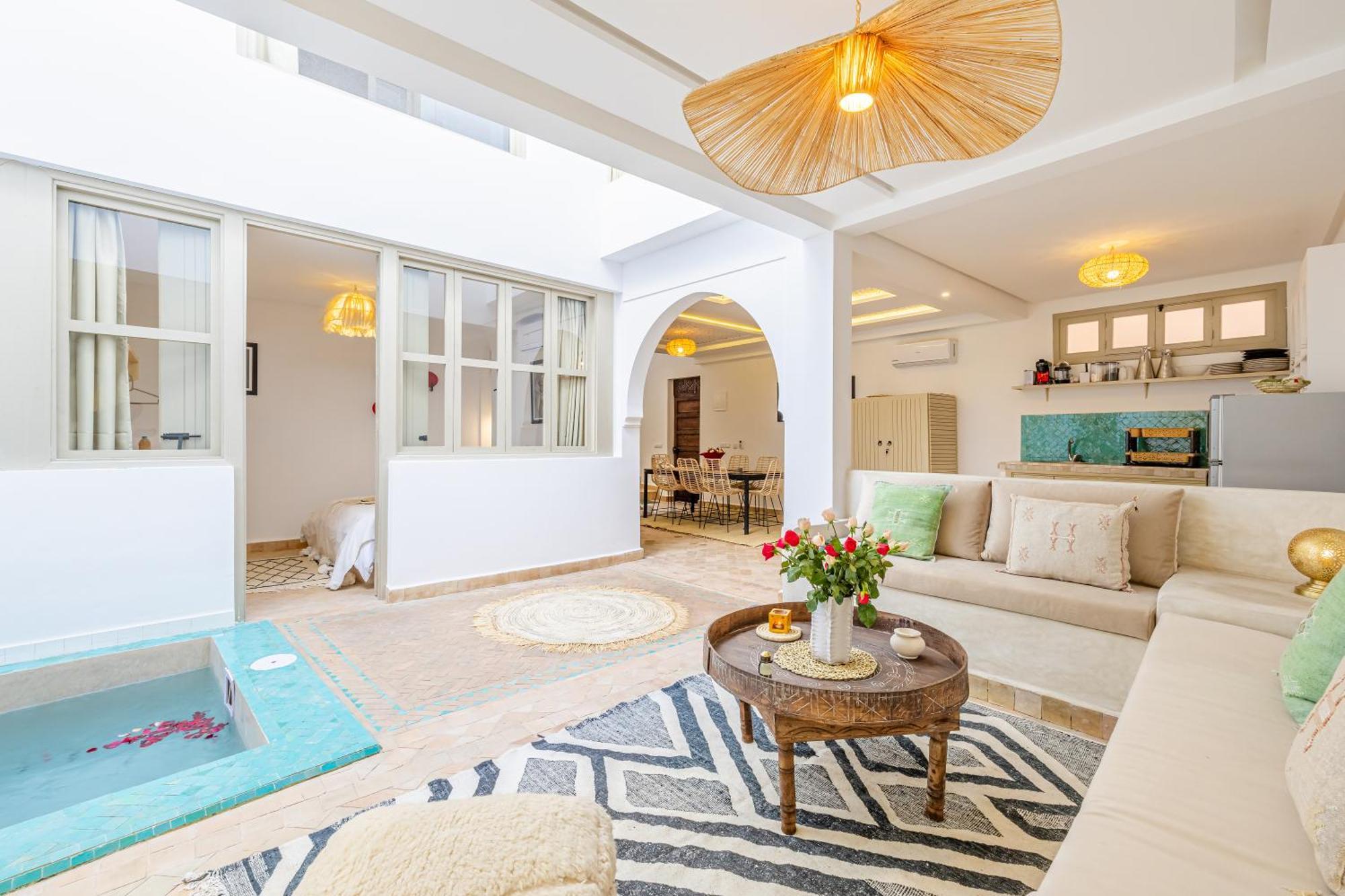 Riad Agan/Exclusive&New/Pool/Breakfast Included มาร์ราเกช ภายนอก รูปภาพ