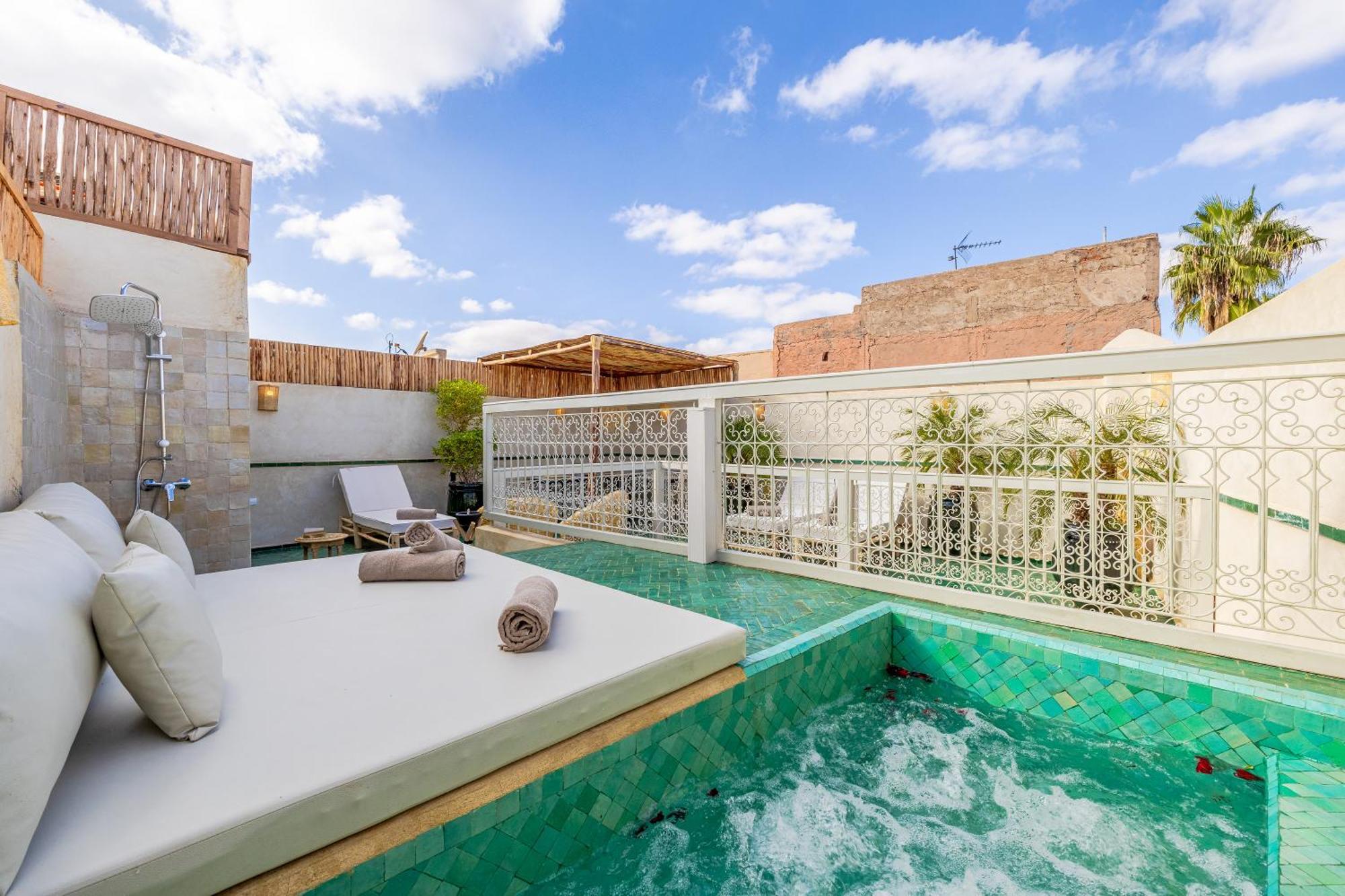 Riad Agan/Exclusive&New/Pool/Breakfast Included มาร์ราเกช ภายนอก รูปภาพ